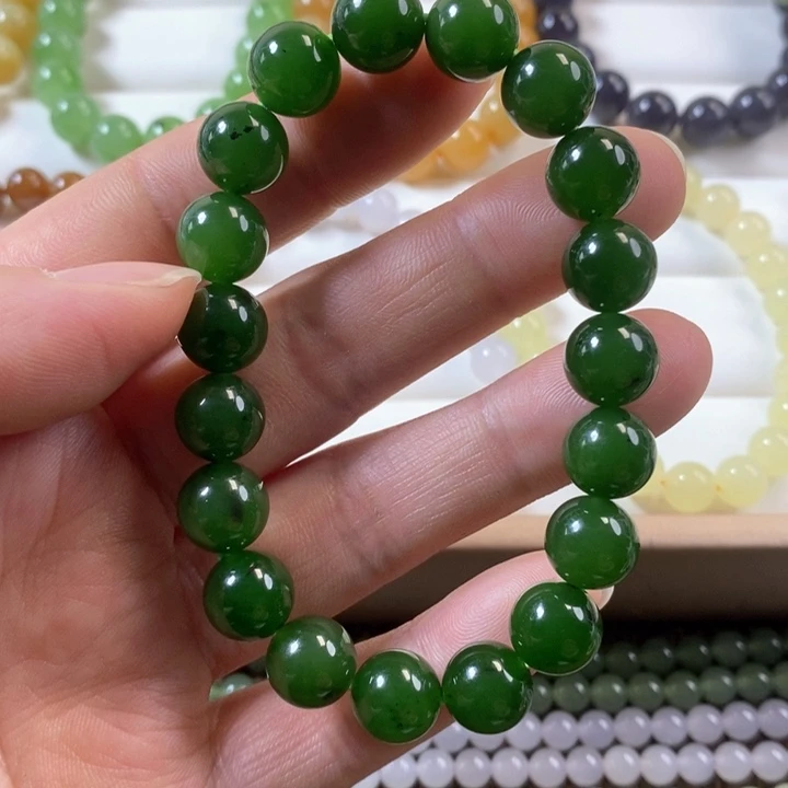 和田玉未镶嵌手串