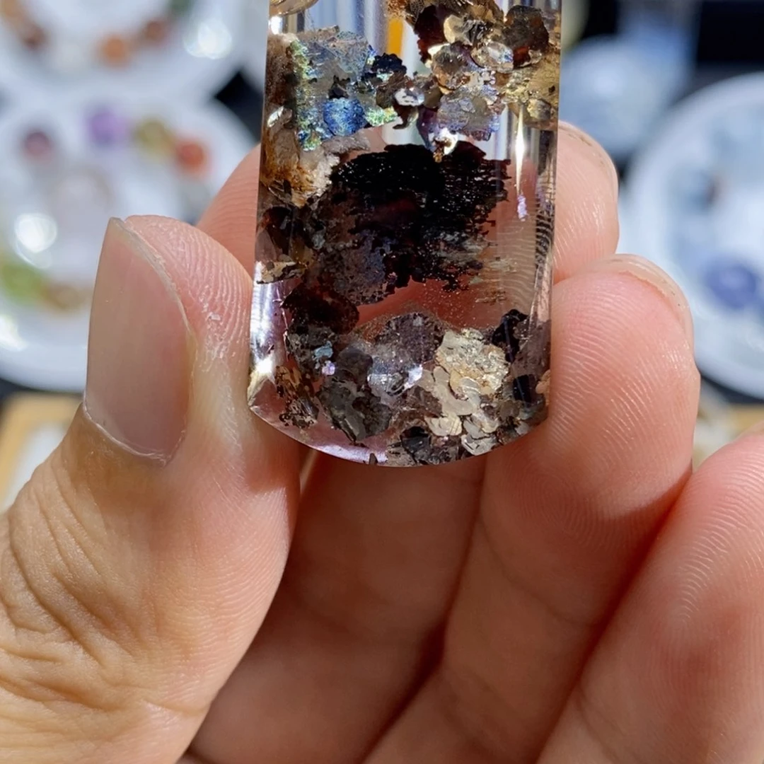 m***c银S925镶嵌颈饰水晶水晶