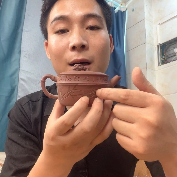茶壶紫砂处理一把