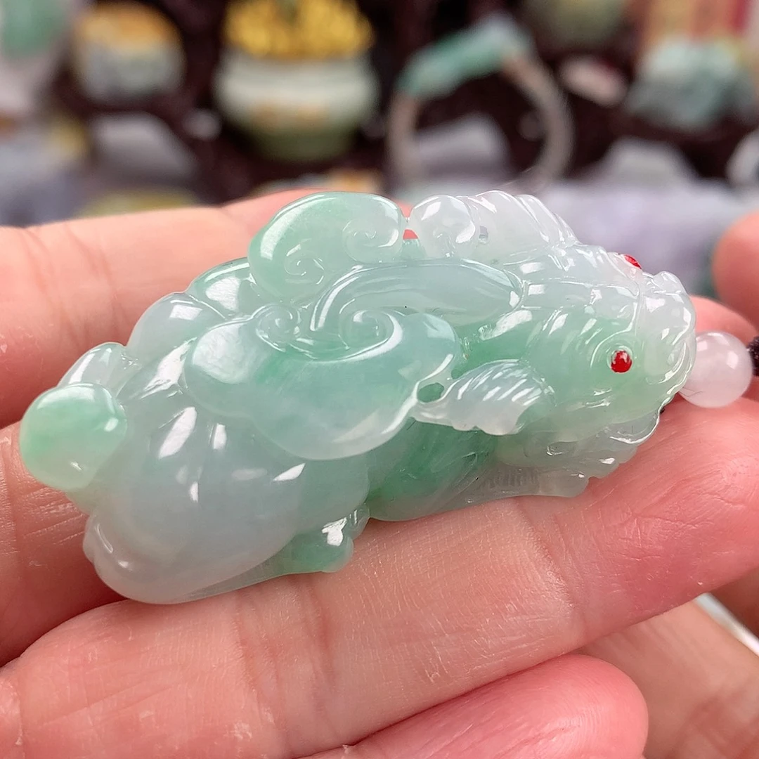 【闪购商品】翡翠颈饰未镶嵌翡翠貔貅