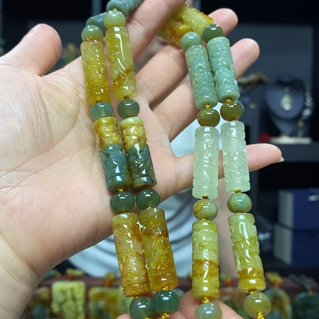 未镶嵌岫玉挂件吊坠