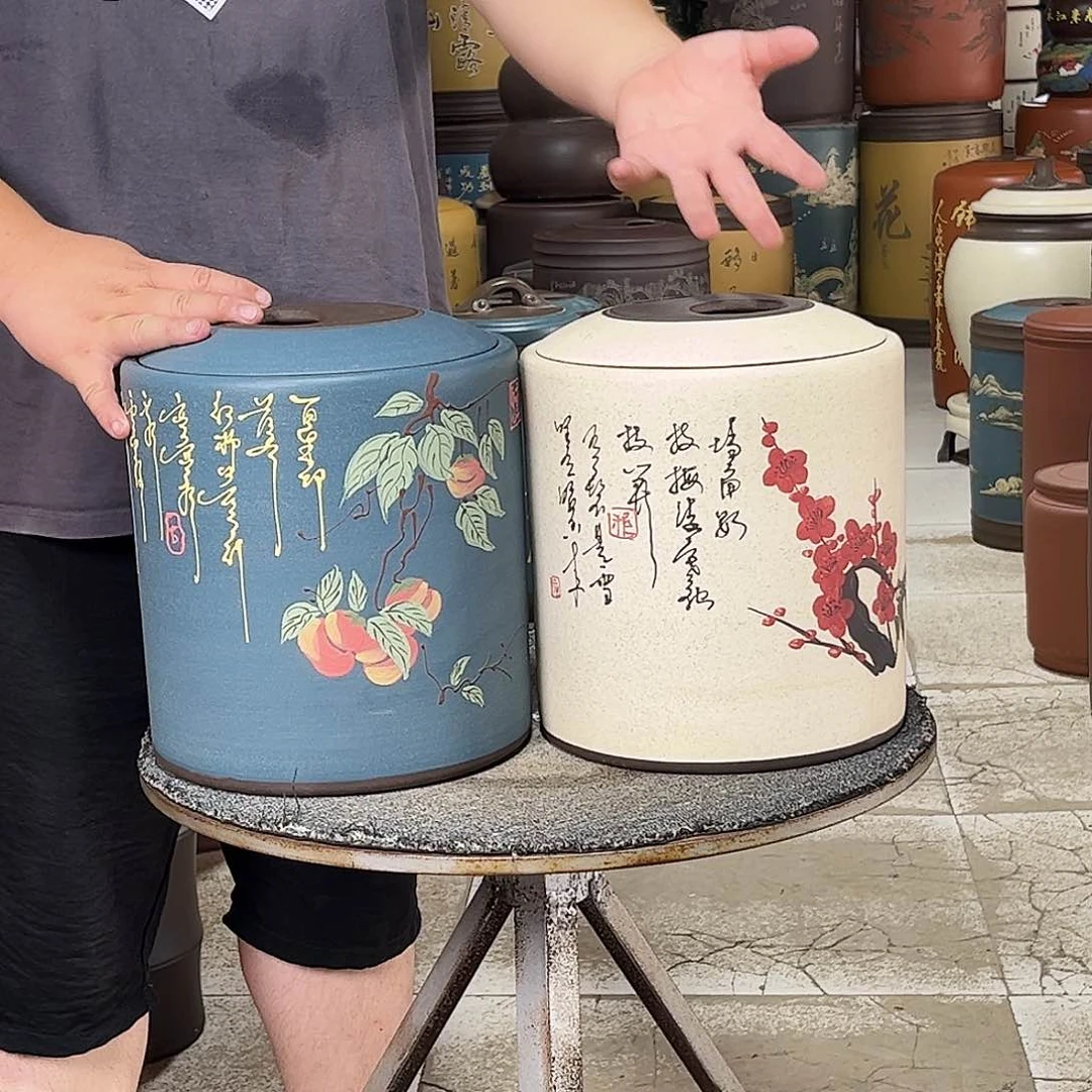 紫砂茶叶罐茶叶罐