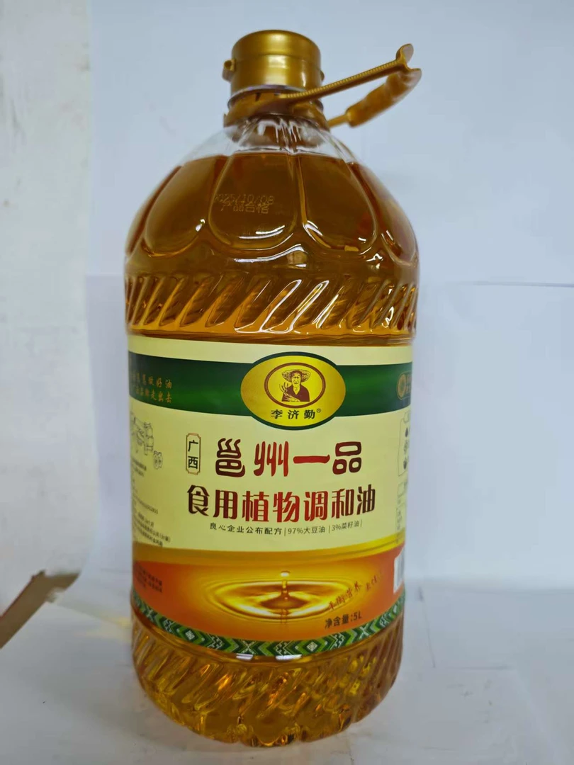 调和油食用植物调和油5L 桶装食用油炒菜