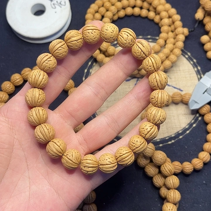 桃核吊坠野生桃核手串