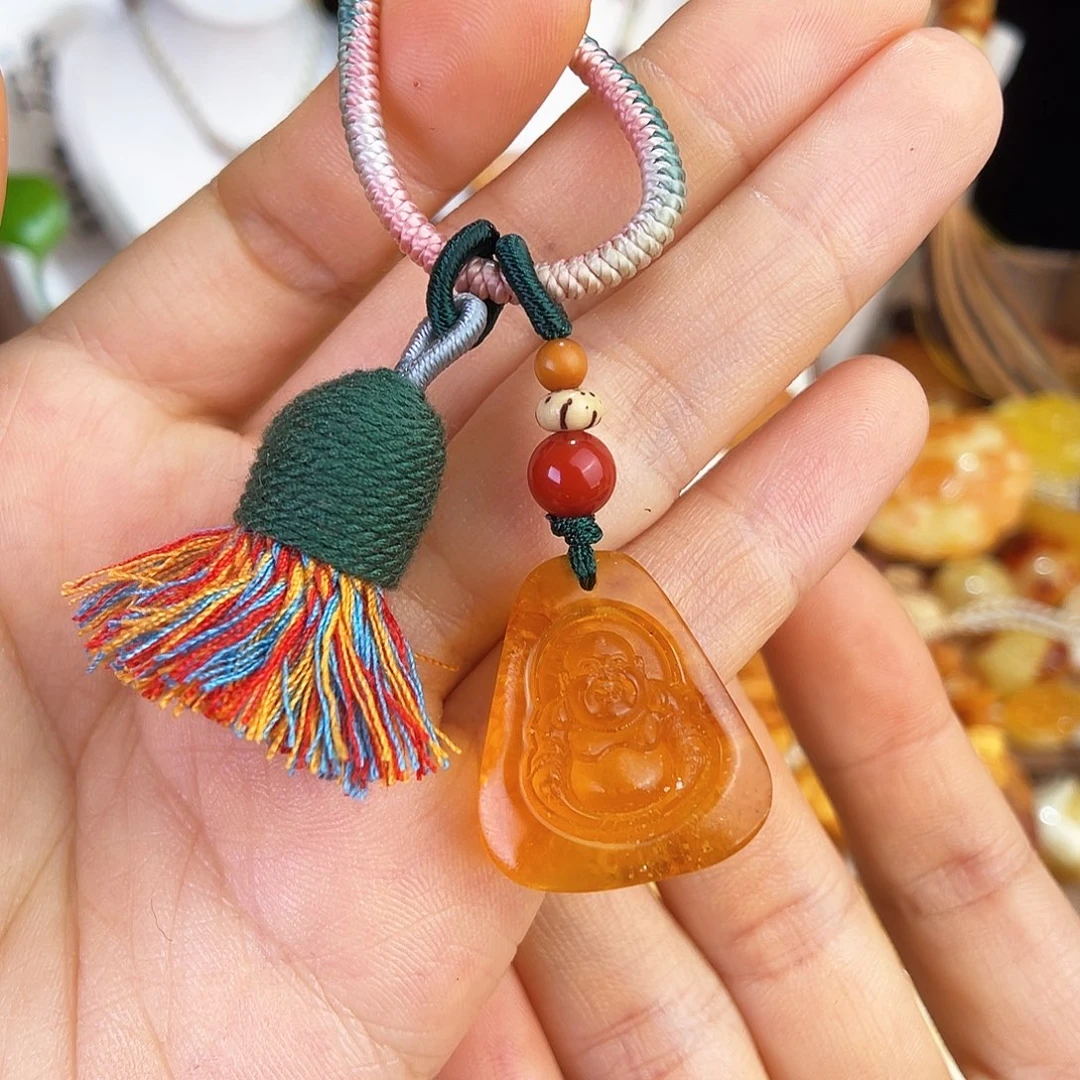 未镶嵌琥珀珠宝奇石，