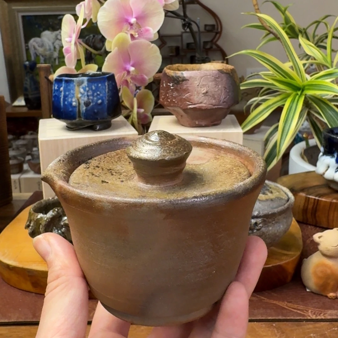 菅形基道备前烧绞出福利一口价