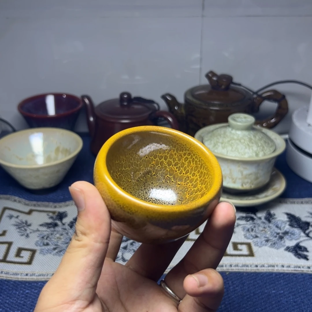 建阳建盏喝茶主人杯