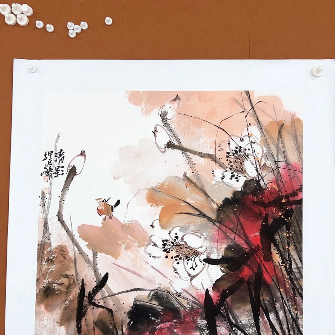 国画李文峰的作品