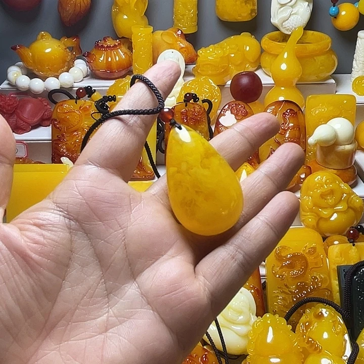 飘花水滴挂件 服饰配饰