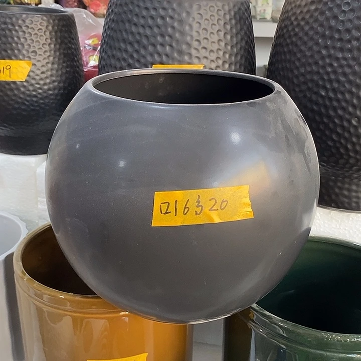 摆件多肉植物盆瑕疵有孔