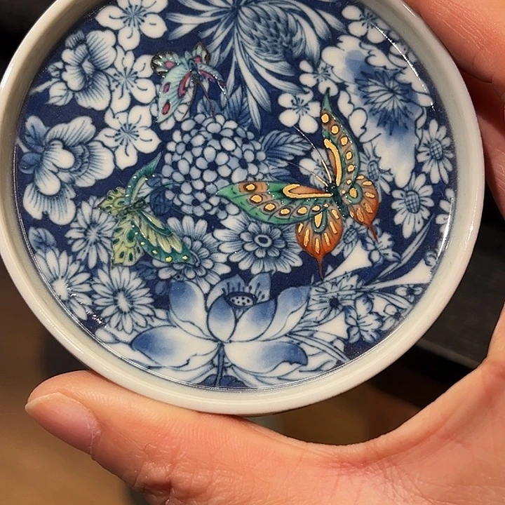 小****2钟家窑孤品万花斗彩描金