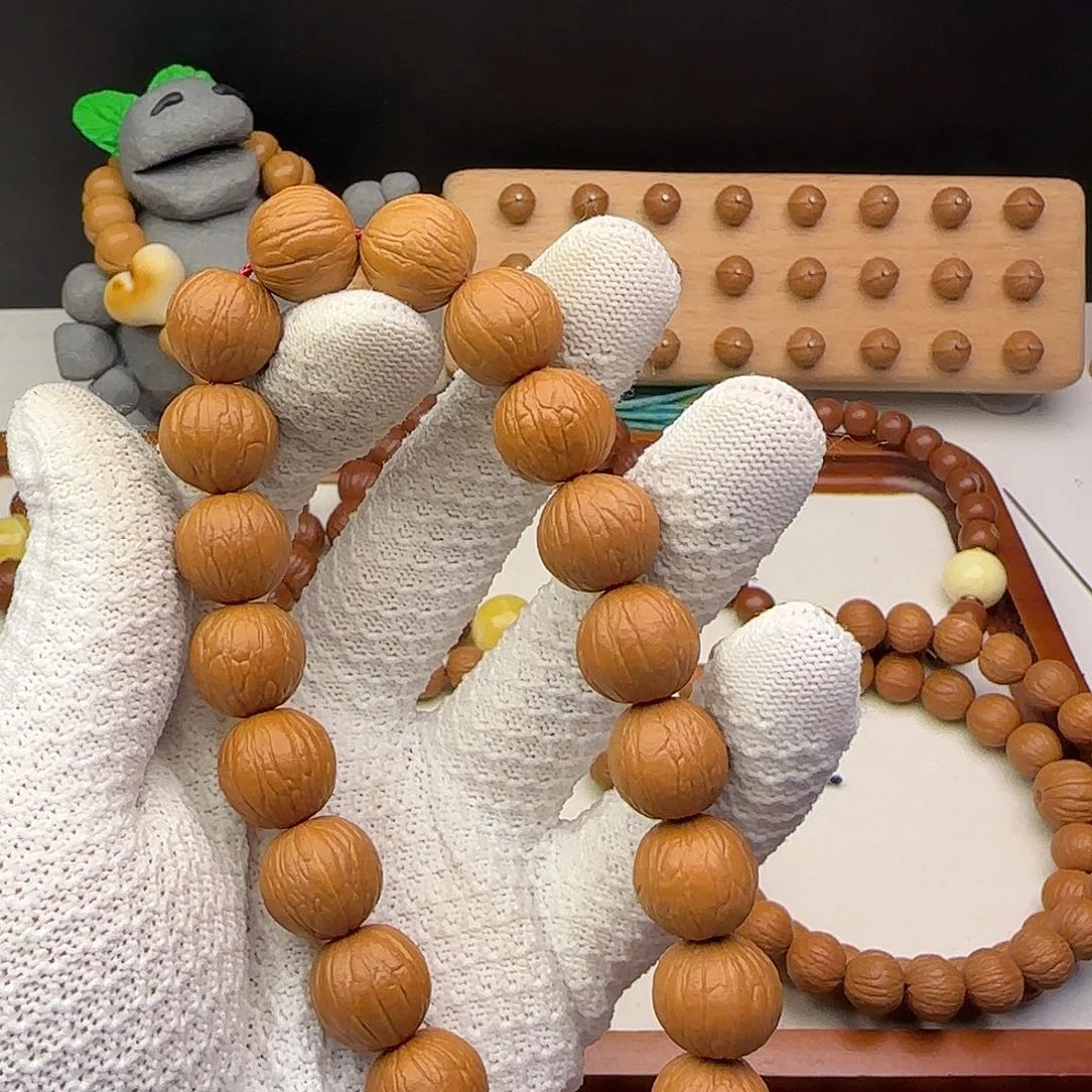 吊坠猴头核桃同尺15聚宝盆