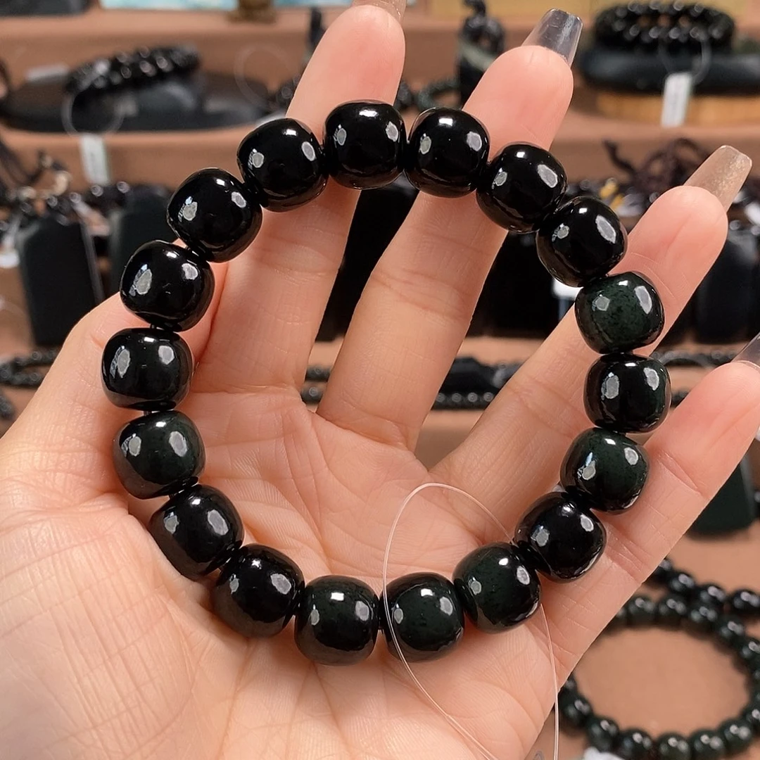 和田玉未镶嵌手链13