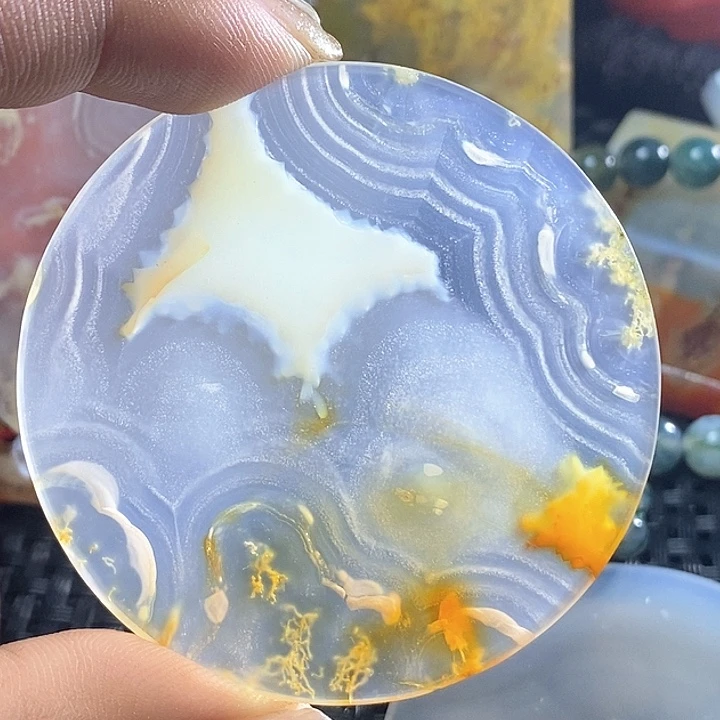 玛瑙/玉髓未镶嵌颈饰