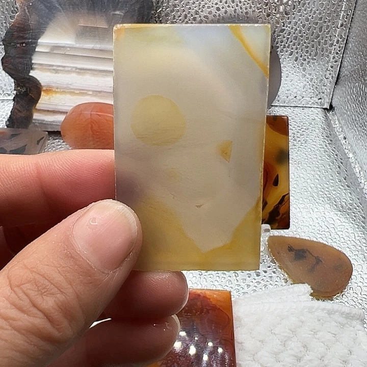 玛瑙/玉髓未镶嵌颈饰