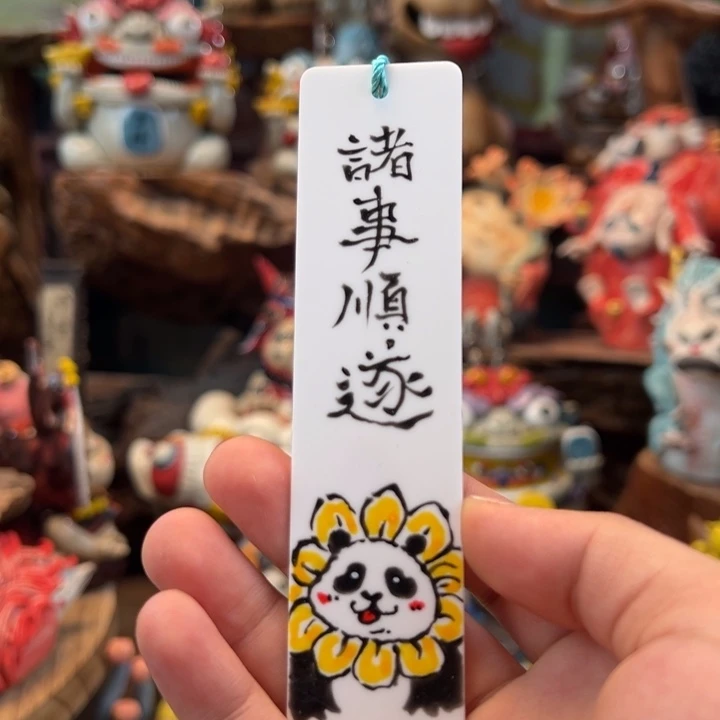 陶摆件小镇青花每日有新品
