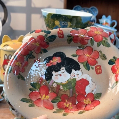 炉景德镇釉下手绘陶瓷