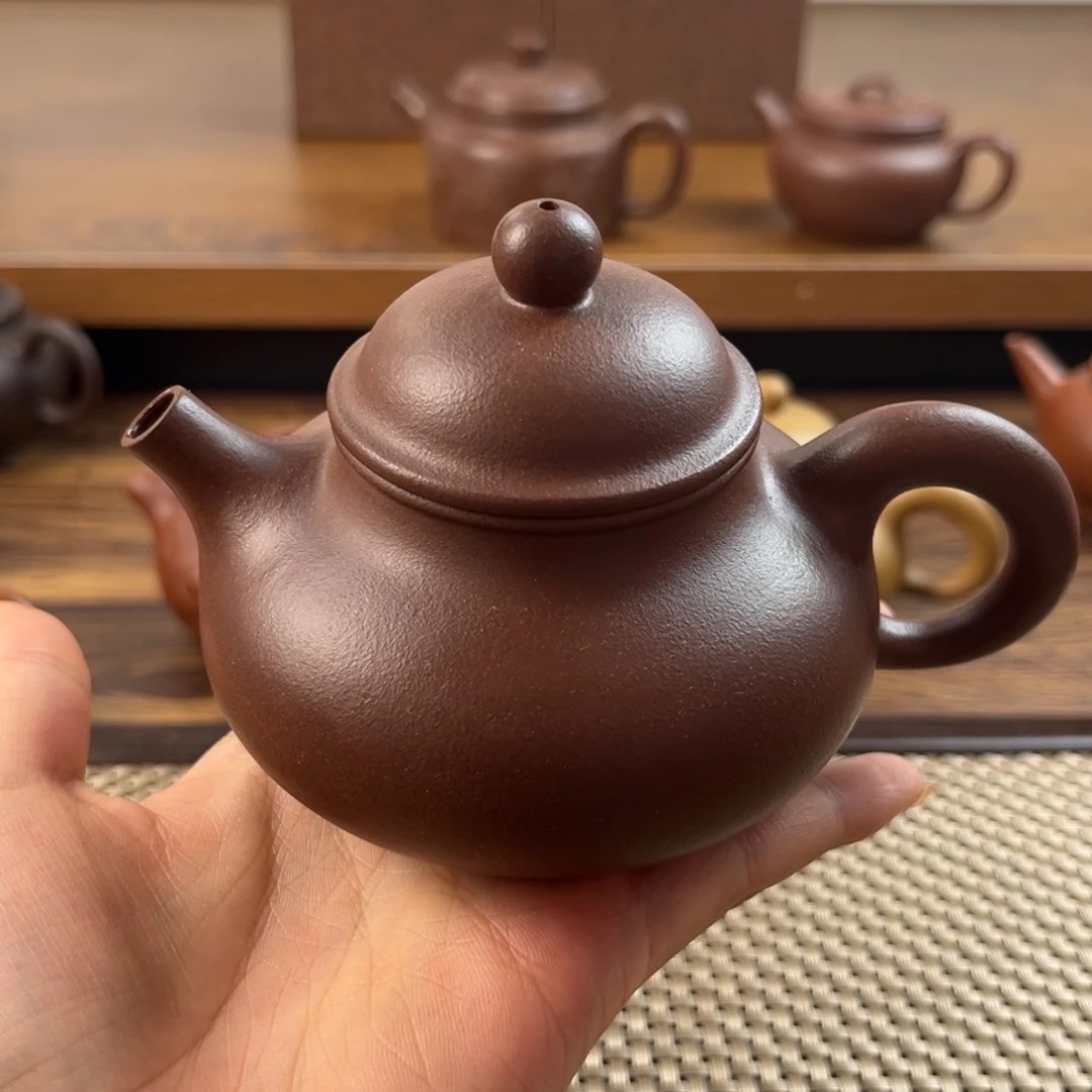 茶壶紫砂番****手工制作