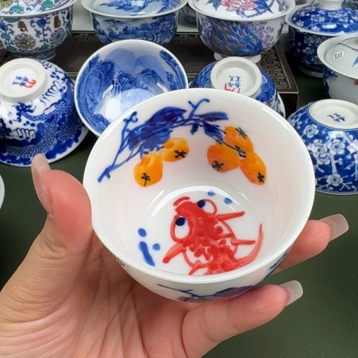 景德镇纯手工手绘茶器83