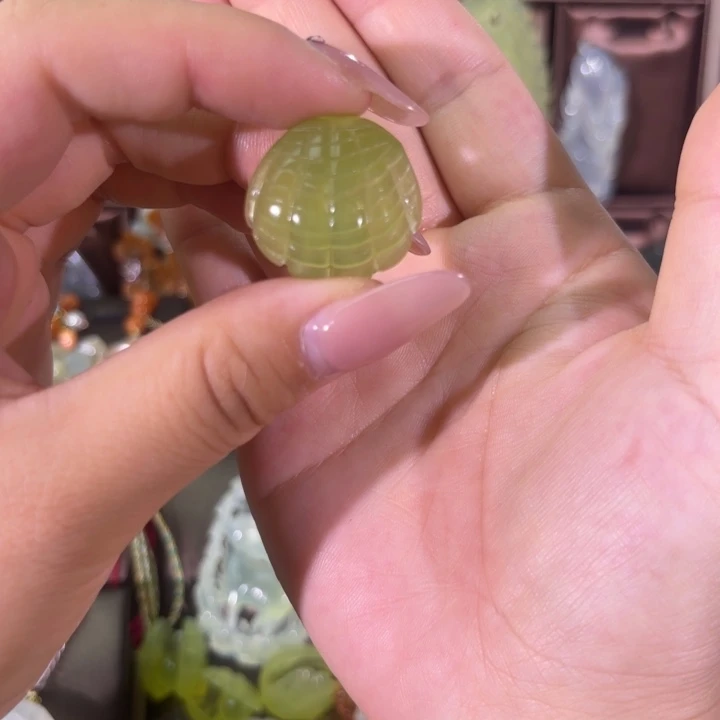 蛇纹石玉合金颈饰