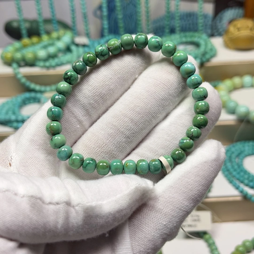 绿松石未镶嵌手链