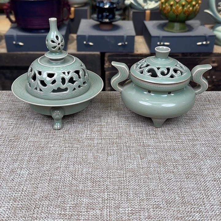 摆件陶瓷瓷器摆件