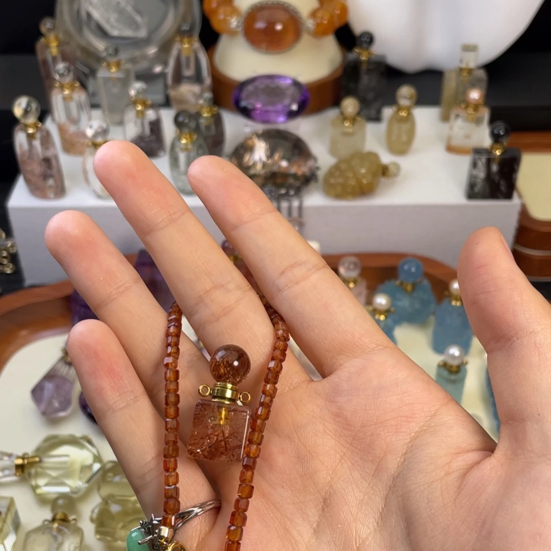 醉****颈饰未镶嵌水晶天然水晶吊坠662