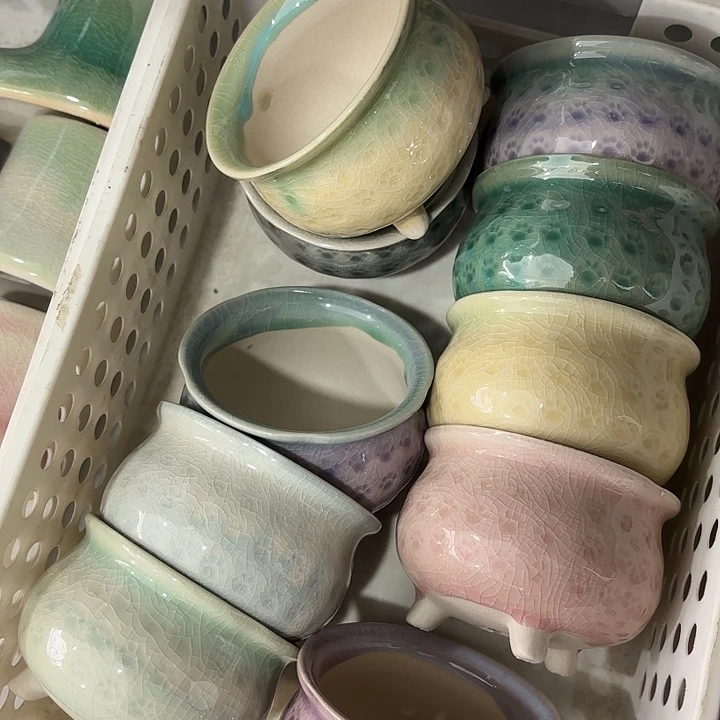 红陶发6个，非完美，介意慎拍。