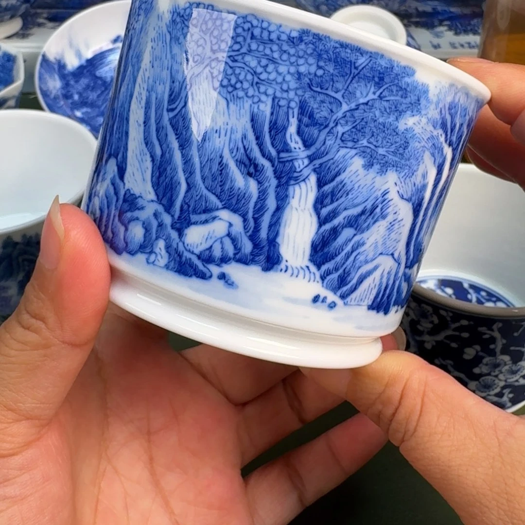 景德镇纯手绘茶具圆圆253