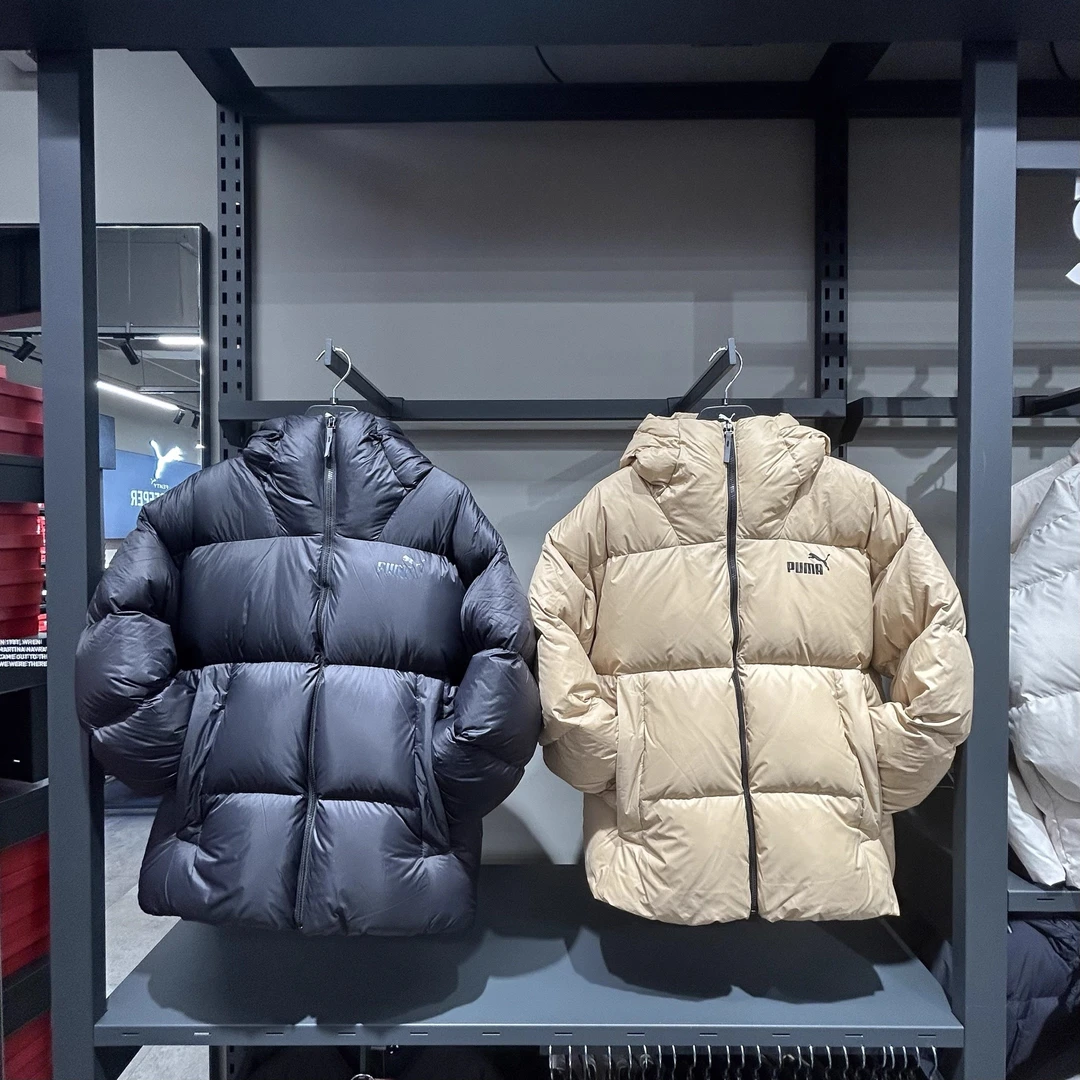 PUMA/彪马男子面包羽绒服保暖防风运动加厚连帽运动外套 678334