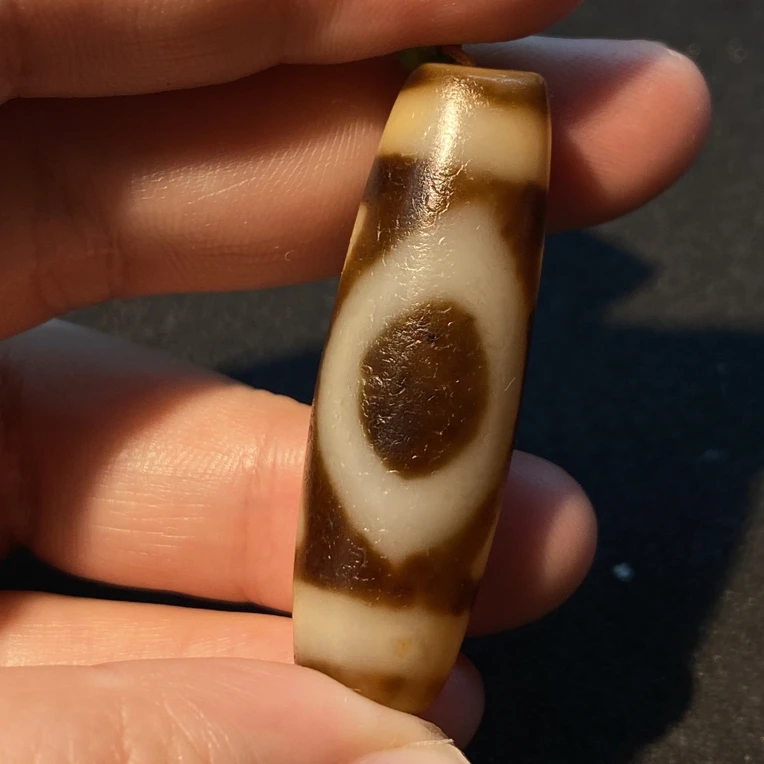 小卢手工一眼天地天珠带绳