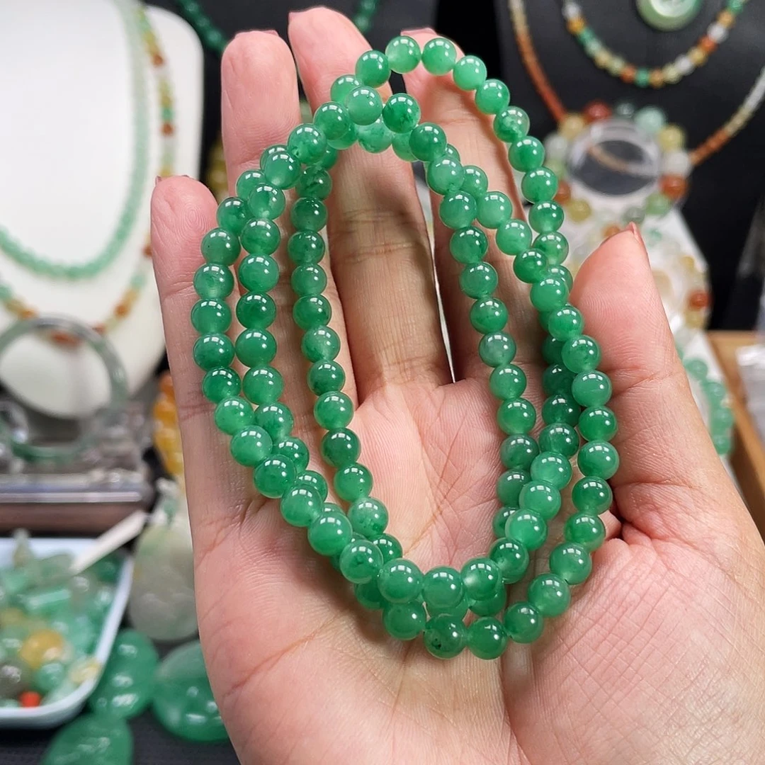 石英质玉合金手链