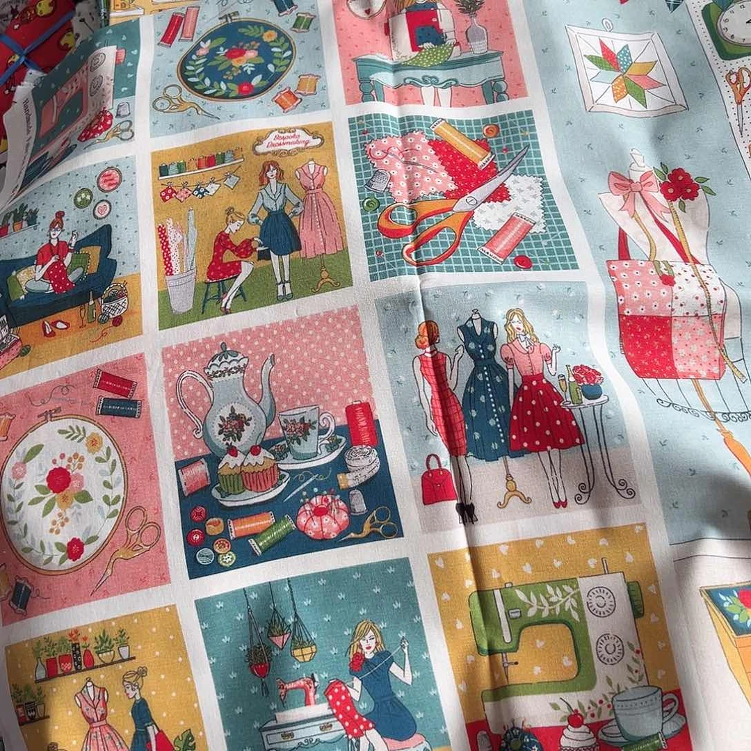 1.05米价纯棉平布1.1米宽果子布艺爆款