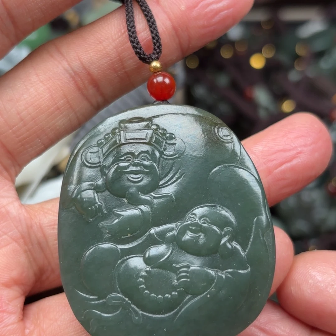 和田玉吊坠未镶嵌改**己