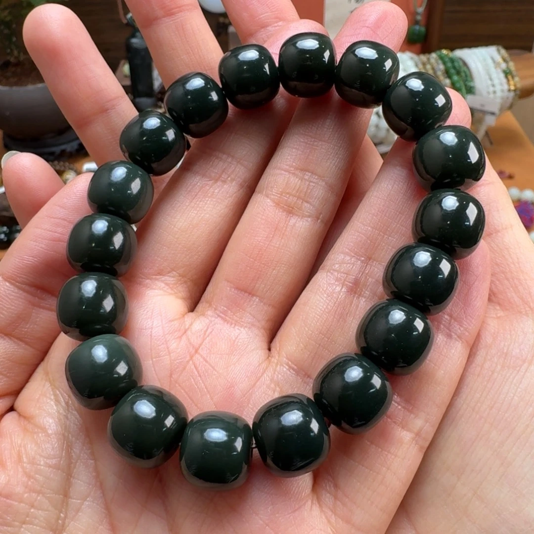 和田玉（糖玉）未镶嵌手链