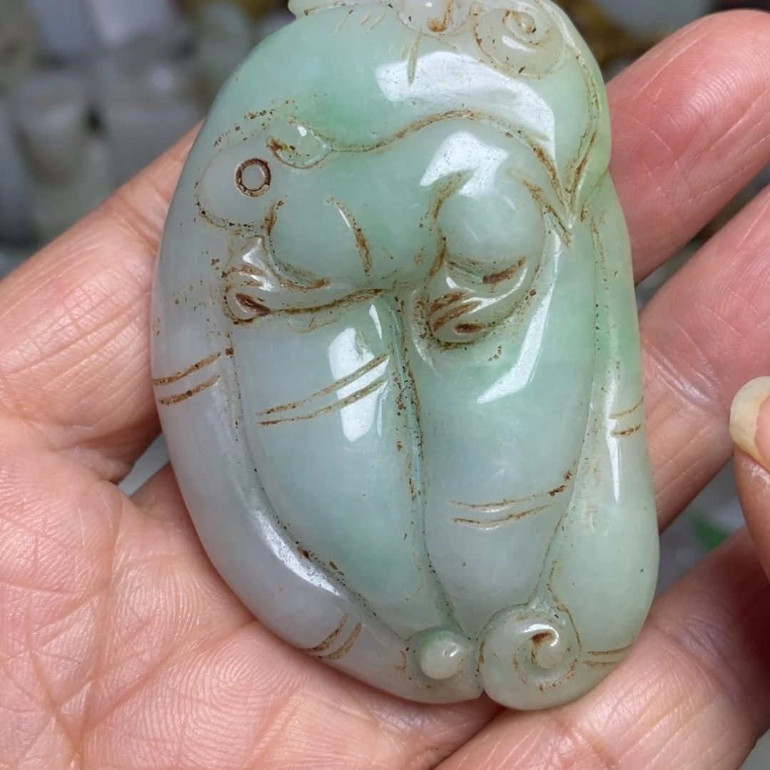 和田玉（糖玉）未镶嵌颈饰