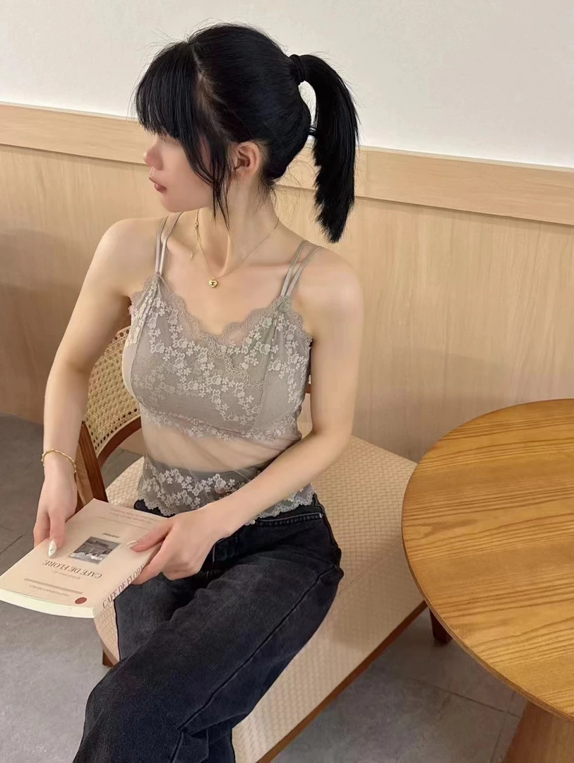 2025新款蕾丝美背