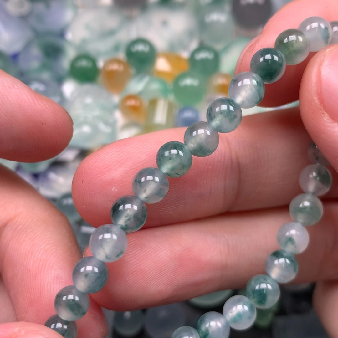 定制翡翠未镶嵌珠子