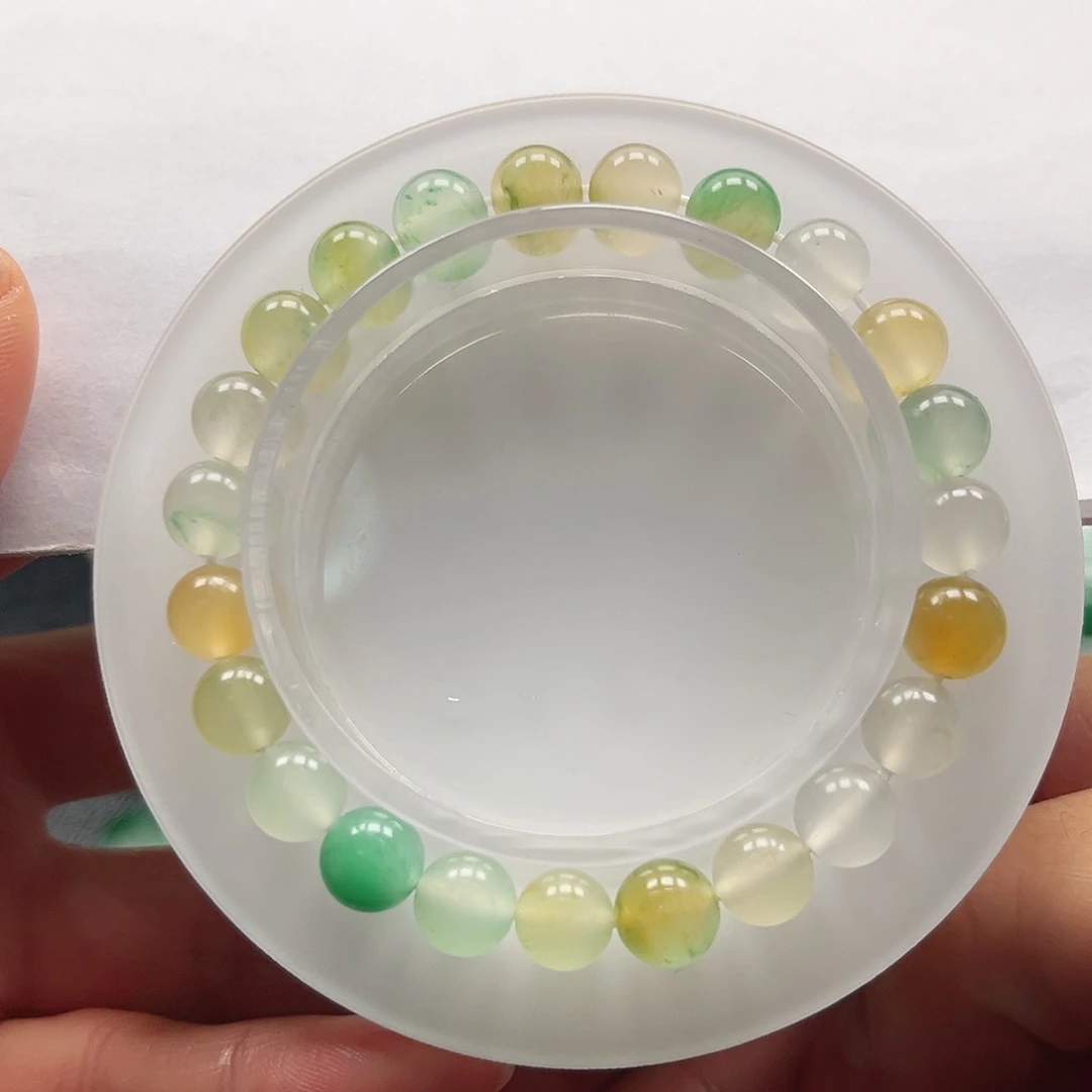 石英质玉手串未镶嵌手串7.4