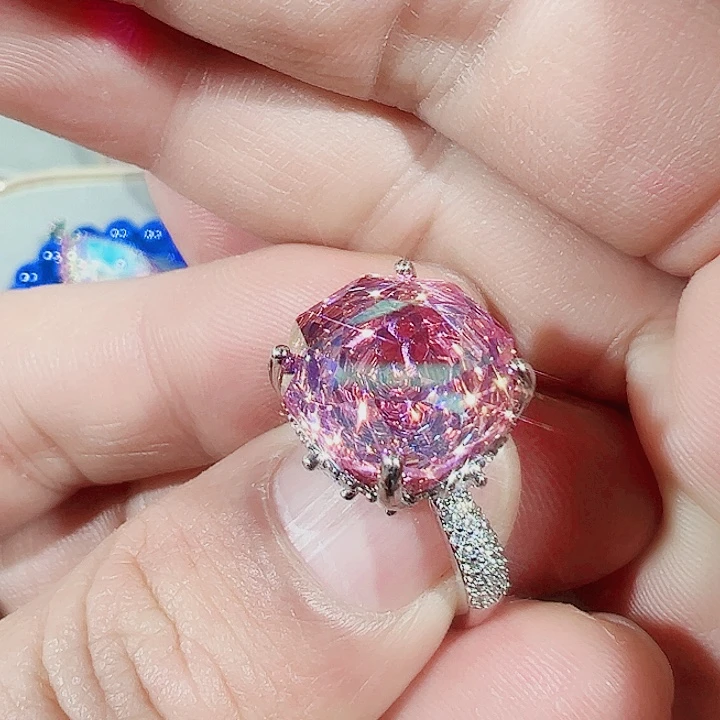 非金属红色蓝色满镶嵌