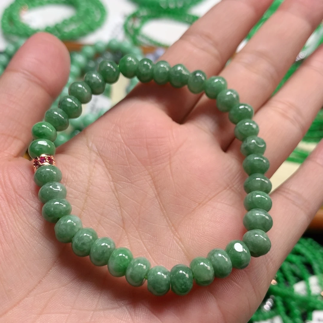 翡翠未镶嵌手链翡翠
