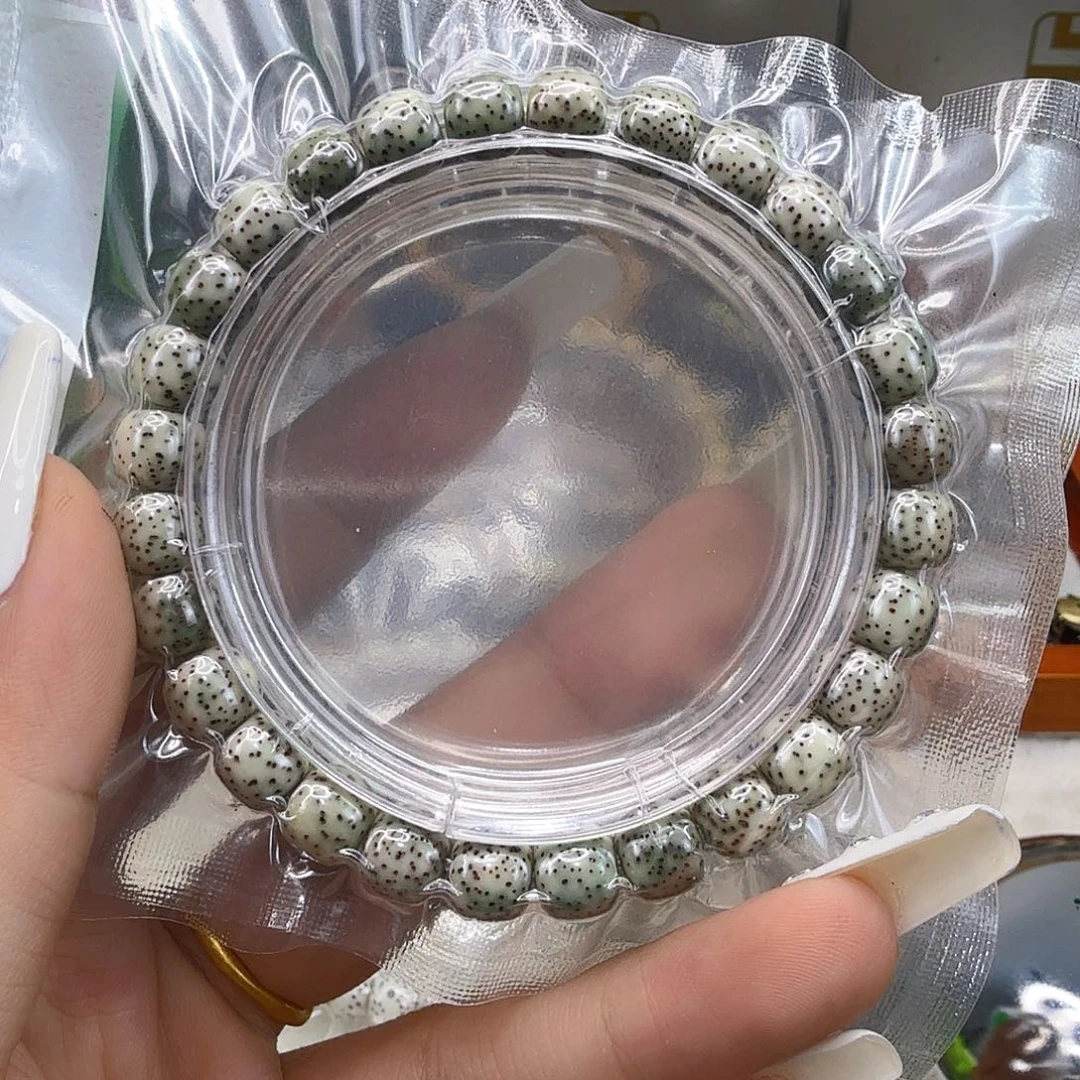 星月菩提手串6傲视半臂大留白星月菩提河豚87桶单圈