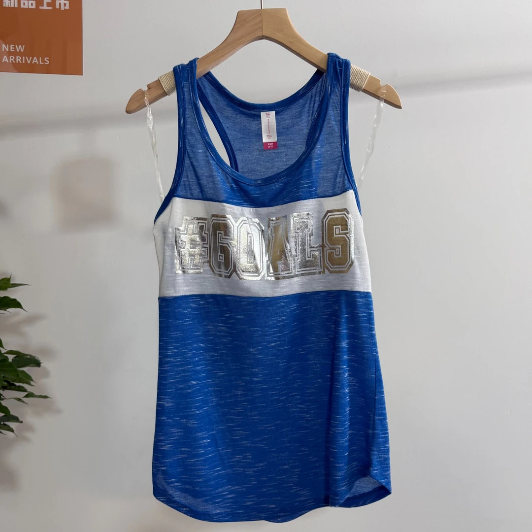 A073外销美休闲运动无袖吊带健身通勤背心夏季透气速干