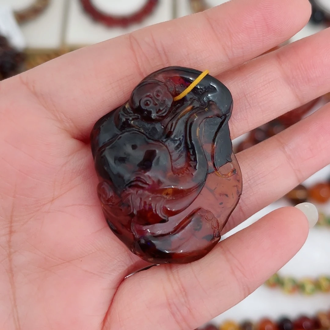 裸石琥珀未镶嵌琥珀