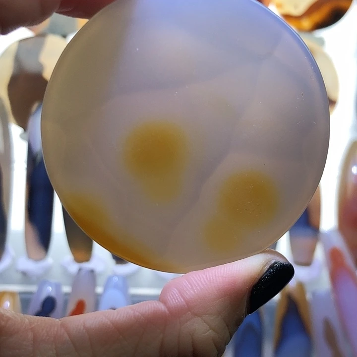 查罗石银S925镀金镶嵌珠宝半成品13