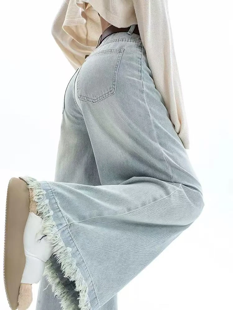 3【玉]牛仔裤新款夏季薄款时尚显瘦百搭五一旅游出街衣服