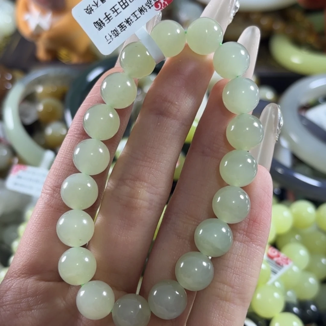 用***8和田玉未镶嵌手链257