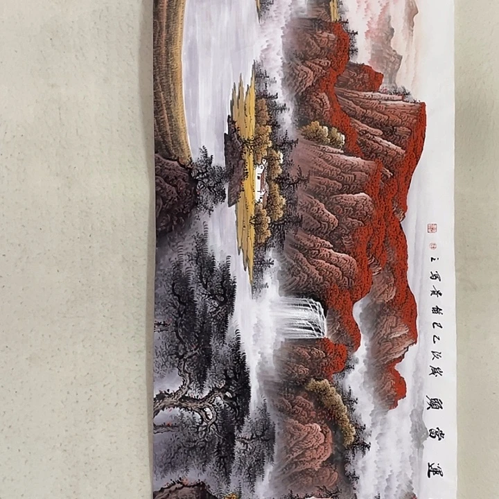 国画国画作品集的故事