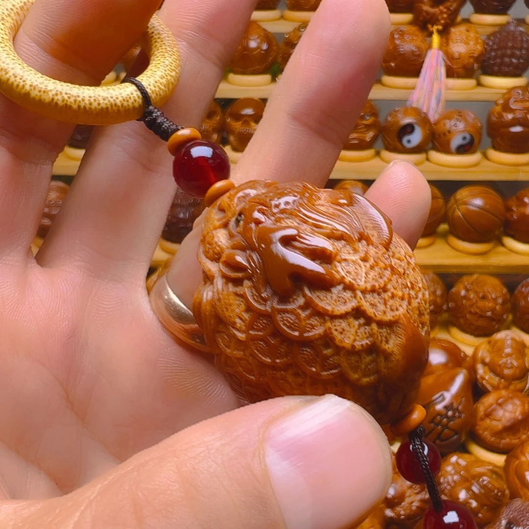 手串/手链橄榄核龙龟一颗，3.5