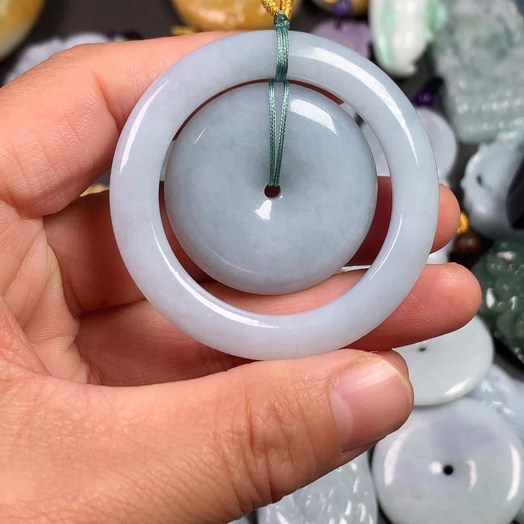 翡翠未镶嵌颈饰天然翡翠